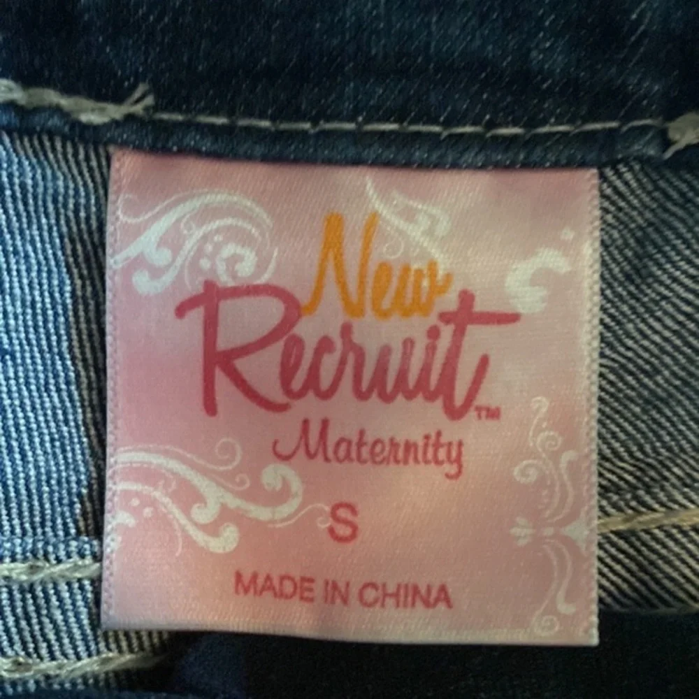 💜💜 Ladies Maternity Jeans Slightly Flared by New Recruit Maternity Size S